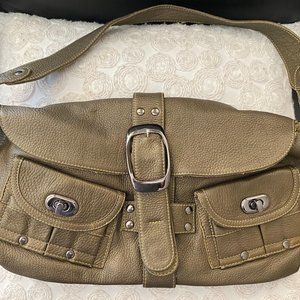 Carla Mancini leather handbag